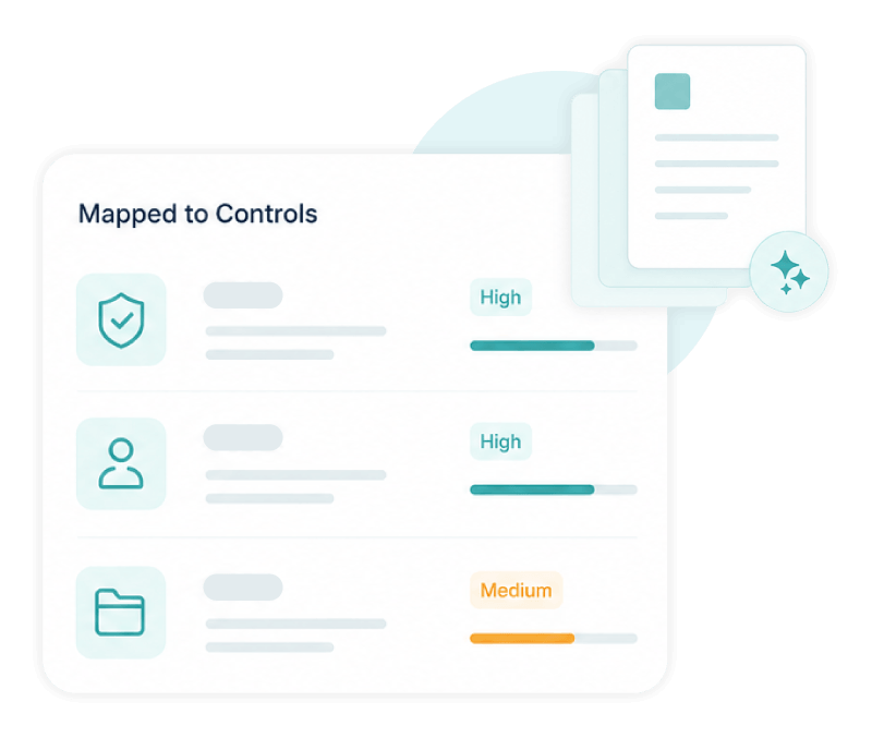 Document to Control Mapping dashboard